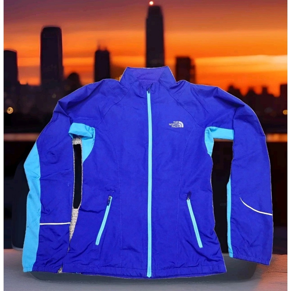 The North Face Jacket XS Purple Excellent Flight Series Running Windbreaker